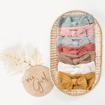 Niceye Handmade Baby Headbands Stretchy Nylon Headband with Bows for Infant Baby Toddler Girls- Pack of 10 - Image 6